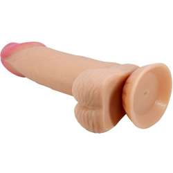 PRETTY LOVE SLIDING SKIN SERIES DILDO REALiSTICO CON VENTOSA PIEL DESLIZANTE 194 CM