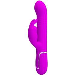 PRETTY LOVE VIBRADOR COALE RABBIT PERLAS VIOLETA