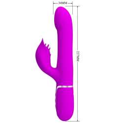 PRETTY LOVE VIBRADOR RABBIT PERLAS VIOLETA