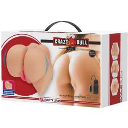 CRAZY BULL VAGINA Y ANO REALISTICOS VIBRADOR EMILIA