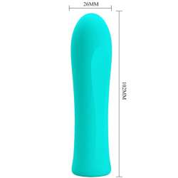 PRETTY LOVE ALFREDA VIBRADOR SUPER POWER VERDE AGUA