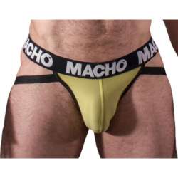 MACHO MX25A JOCK LYCRA AMARILLO S