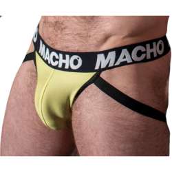 MACHO MX25A JOCK LYCRA AMARILLO S