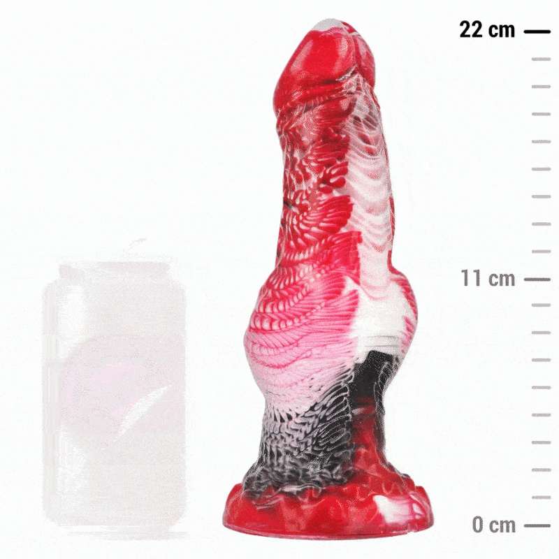 EPIC HELIOS DILDO CON TESTiCULOS CALOR Y eXTASIS