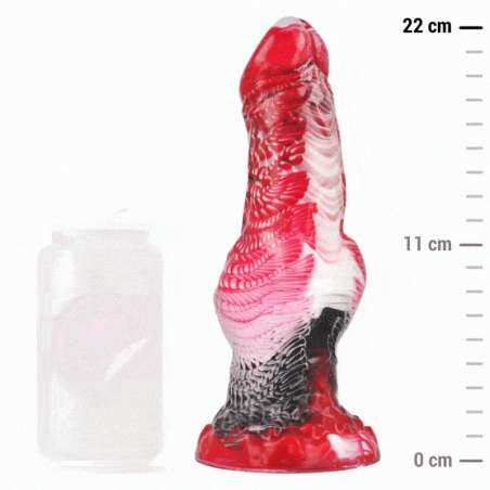 EPIC HELIOS DILDO CON TESTiCULOS CALOR Y eXTASIS