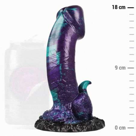 EPIC BASILISK DILDO DOBLE PLACER ESCAMOSO TAMANO PEQUENO