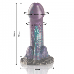 EPIC BASILISK DILDO DOBLE PLACER ESCAMOSO TAMANO PEQUENO