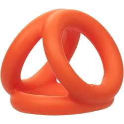 CALIFORNIA EXOTICS ALPHA TRIPLE ANILLO NARANJA