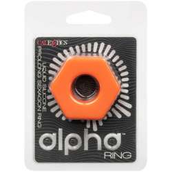 CALIFORNIA EXOTICS ALPHA ANILLO PROLONG SEXGONO NARANJA