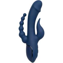 CALIFORNIA EXOTICS VIBRADOR TRIPLE ORGASM AZUL