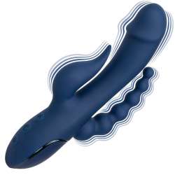 CALIFORNIA EXOTICS VIBRADOR TRIPLE ORGASM AZUL