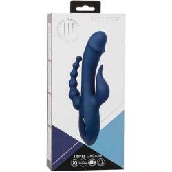 CALIFORNIA EXOTICS VIBRADOR TRIPLE ORGASM AZUL