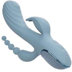 CALIFORNIA EXOTICS VIBRADOR TRIPLE eXTASIS GRIS