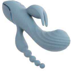 CALIFORNIA EXOTICS VIBRADOR TRIPLE eXTASIS GRIS