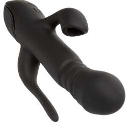 CALIFORNIA EXOTICS VIBRADOR TRIPLE EUPHORIA NEGRO