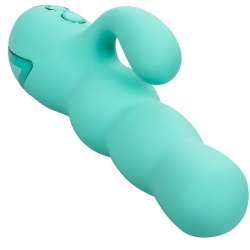 CALIFORNIA EXOTICS DEL MAR DIVA VIBRADOR RABBIT VERDE AGUA BY CALIFORNIA DREAMING