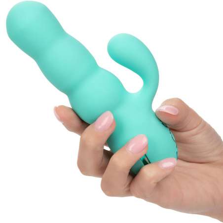 CALIFORNIA EXOTICS DEL MAR DIVA VIBRADOR RABBIT VERDE AGUA BY CALIFORNIA DREAMING