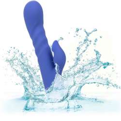 CALIFORNIA EXOTICS LA LOVE VIBRADOR SUCCIONADOR AZUL BY CALIFORNIA DREAMING