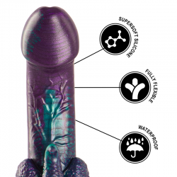 EPIC BASILISK DILDO DOBLE PLACER ESCAMOSO TAMANO PEQUENO