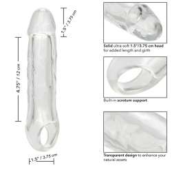 CALIFORNIA EXOTICS PERFORMANCE MAXX EXTENSIoN CLARA 65 TRANSPARENTE