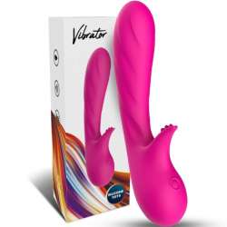 ARMONY ROMANCE VIBRADOR CON ESTIMULADOR FUCSIA