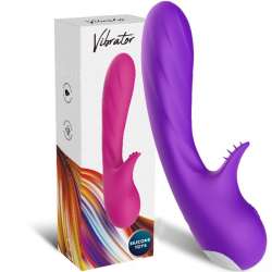 ARMONY ROMANCE VIBRADOR CON ESTIMULADOR VIOLETA