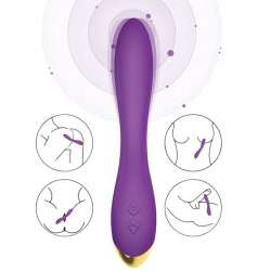 ARMONY FLAMINGO VIBRADOR MULTIPOSICION VIOLETA