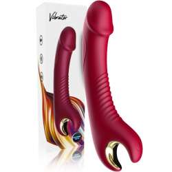 ARMONY PRINCE DILDO VIBRADOR ROTADOR ROJO