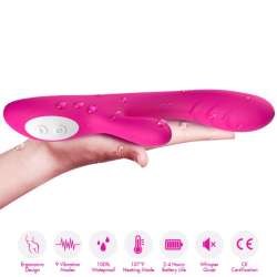 ARMONY SPARK VIBRADOR EFECTO CALOR FUCSIA