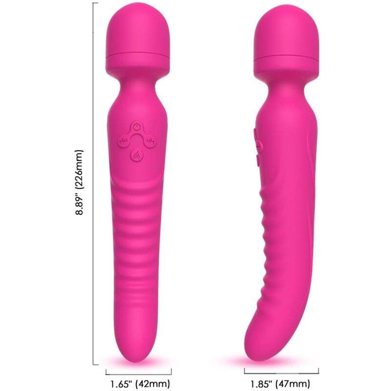 ARMONY MISSION MASAJEADOR VIBRADOR EFECTO CALOR FUCSIA