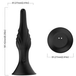 ARMONY VIBRADOR PLUG ANAL CONTROL REMOTO NEGRO