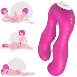 ARMONY SERAPH VIBRADOR DOBLE CONTROL REMOTO FUCSIA