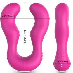 ARMONY SERAPH VIBRADOR DOBLE CONTROL REMOTO FUCSIA