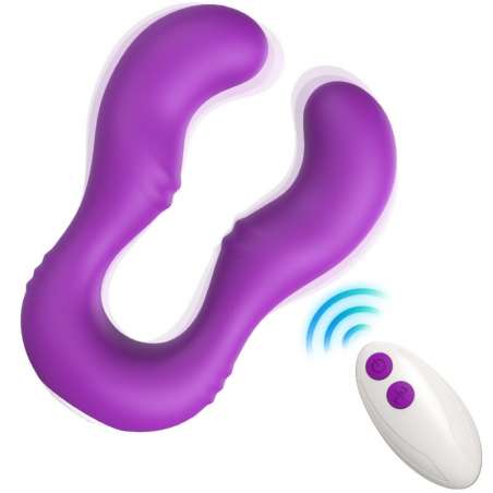 ARMONY SERAPH VIBRADOR DOBLE CONTROL REMOTO VIOLETA