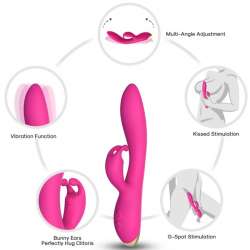 ARMONY BONNIE VIBRADOR RABBIT FUCSIA