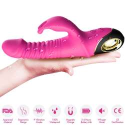 ARMONY ZING DILDO VIBRADOR RABBIT FUCSIA