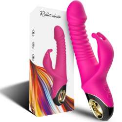 ARMONY ZING DILDO VIBRADOR RABBIT FUCSIA