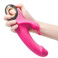 ARMONY METEROR DILDO VIBRADOR RABBIT ROTADOR FUCSIA