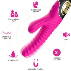 ARMONY ETERNITY VIBRADOR SILICONA FUCSIA