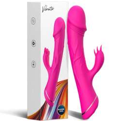 ARMONY DILDO VIBRADOR RABBIT SILICONA FUCSIA