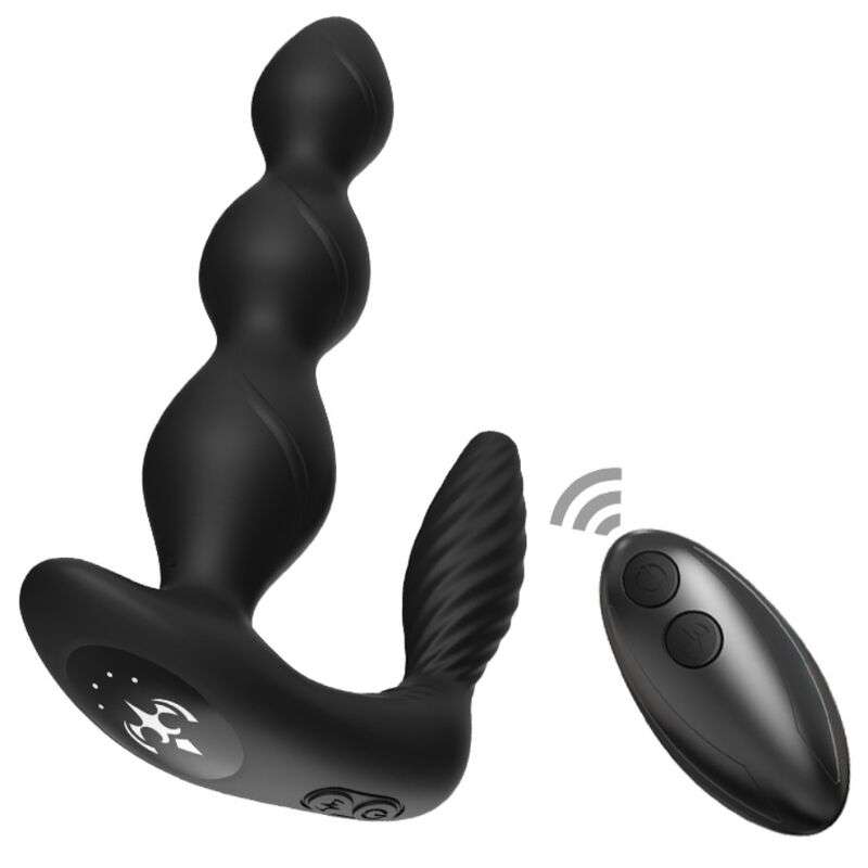 ARMONY MANFUN VIBRADOR ESTIMULADOR PLUG ANAL CONTROL REMOTO NEGRO