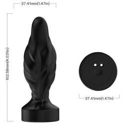 ARMONY VIBRADOR PLUG ANAL CONTROL REMOTO NEGRO