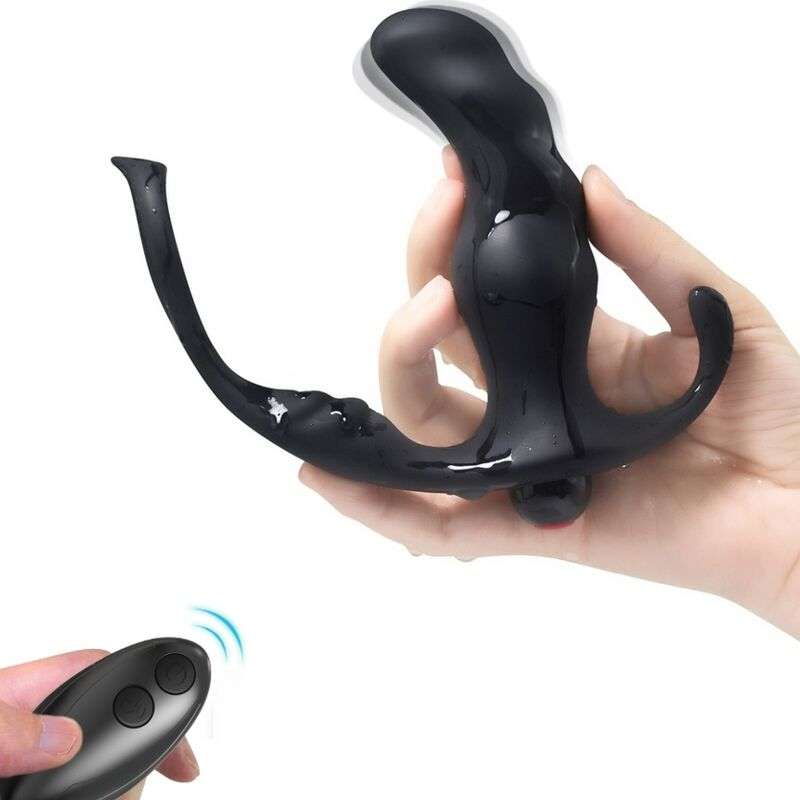 ARMONY KNIGHT VIBRADOR ANAL PROSTATA ANILLO CONTROL REMOTO NEGRO