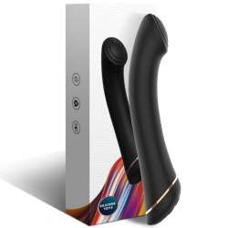 ARMONY VIBRADOR CABEZA PLANA SILICONA NEGRO