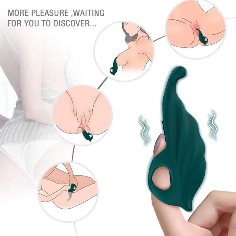 ARMONY DEDAL ESTIMULADOR VIBRADOR VERDE