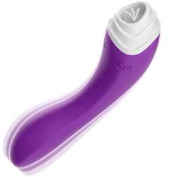 ARMONY FAIRYLAND ESTIMULADOR CON LENGUA CLITORIS VIBRADOR VIOLETA