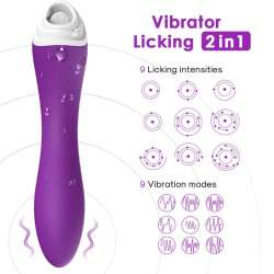 ARMONY FAIRYLAND ESTIMULADOR CON LENGUA CLITORIS VIBRADOR VIOLETA