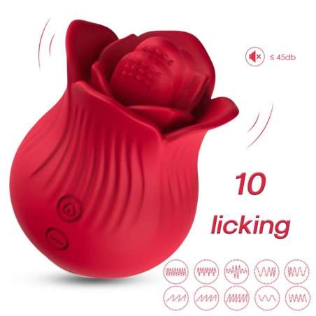 ARMONY ROSA VIBRADOR ESTIMULADOR ROJO