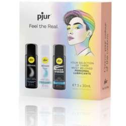 PJUR PRIDE SET PREMIUM LUBRICANTES 3 X 30 ML