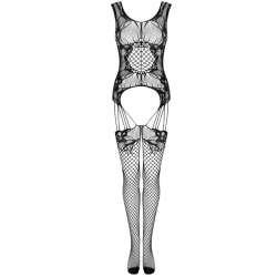 LIVCO CORSETTI FASHION JULOVE BODYSTOCKING NEGRO TALLA uNICA